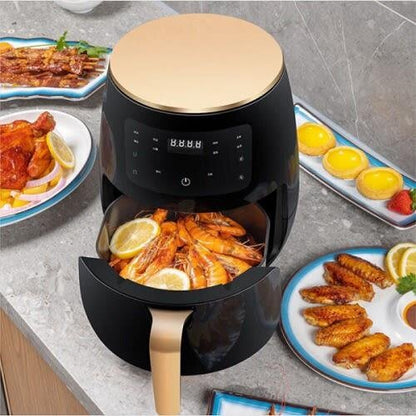 Air Fryer Friteza Na Vruć Vazduh 6L + 138 Recepta - Nemačka Tehnologija