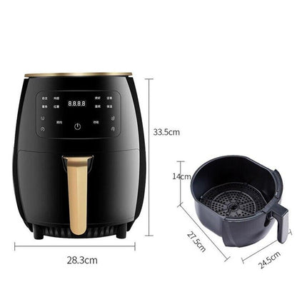 Air Fryer Friteza Na Vruć Vazduh 6L + 138 Recepta - Nemačka Tehnologija